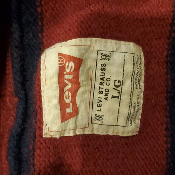Womens Levi Strauss Cardigan with Elbow Patches - Picture 2 of 6